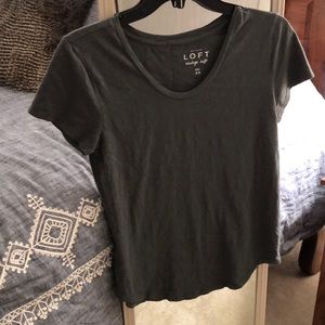 LOFT Vintage Soft Olive Tee